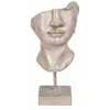 Bigbuy Home Dekoratyvinė figūrėlė Rusvai gelsva Veidas 12,5 x 13,5 x 27,5 cm