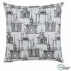 Bigbuy Home Pagalvėlė Poliesteris 60 x 60 cm 100 % medvilnė Mažas namas