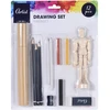 Bigbuy School Piešimo rinkinys Artist (12 Pcs)