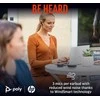 Ausinės Hewlett Packard (HP) HP Poly Voyager Free 60+ UC M Carbon Juodas Earbuds +BT700 USB-C Adapteris +Jutiklinis ekranas Charge Case