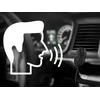 Bluetooth automobilio siųstuvas su USB ir AUX jungtimis