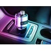 Automobilinis Bluetooth FM siųstuvas su USB įkrovikliu