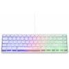 THE G-LAB pusiau mechaninė 60 % žaidimų klaviatūra, USB, AZERTY, KEYZ-HYDROGEN-W/FR