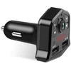 „Bluetooth“ siųstuvas automobiliui su dviem USB prievadais