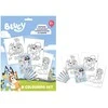 Kids Euroswan - Priedai licencyjne Rinkinys kreatywny, kolorowanka, kredki | Bluey