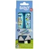„Bluey Yummy“ metalinis ergonomiškas stalo įrankių rinkinys – 2 dalys
