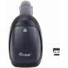 Equip Equip Barcode Handscanner lazerinis Wireless USB juodas