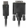 LANBERG CA-DPDV-10CU-0010-BK Lanberg kabelis Displayport(M) V1.2->DVI-D(M)(24+1) 1m Juodas DUAL LINK