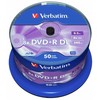 Verbatim DVD+R Double Layer 8x Matt Sidabrinis 50pk Spindle 8,5 GB DVD+R DL 50 vnt
