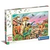 Clementoni Dėlionė 104 vnt. - Dinozaurų žemė