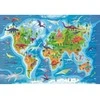 Clementoni Dėlionė 180 vnt. - Dinozaurų žemėlapis