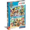Clementoni Dėlionė 2x20 vnt. - Šunyčiai patruliai (Paw Patrol)