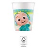 „Cocomelon Music“ popieriniai puodeliai, 8 vnt., 200 ml, FSC