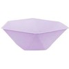„Colour Vert Decor“ violetinių šešiakampių gilių lėkščių rinkinys, 6 vnt. - 15,8 cm