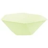 „Colour Vert Decor“ žalios spalvos šešiakampių gilių lėkščių rinkinys, 6 vnt. - 15,8 cm