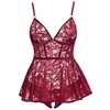 Babydoll raudona 2XL