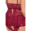 Babydoll raudona XL