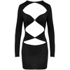 Mini dress juodas S