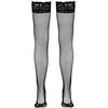 Cottelli Legwear Net Hold-up Stockings juodas S
