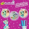 Crayola, Inc. Crayola Figūros dažymui ir plovimui, gyvūnų rinkinys, 3 vnt. 3 žymekliai