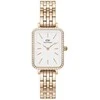 Moteriškas laikrodis DANIEL WELLINGTON Quadro Rose Gold DW00100672 + BOX (zw519h)
