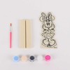 Dažoma medinė Disney Minnie figūrėlė