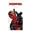 Deadpool pirštų pistoleto formos vonios rankšluostis, paplūdimio rankšluostis 70x140cm (greitai džiūstantis)