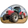 Dekoratyvinė pagalvėlė „Tractor Raudona“, 40x29 cm
