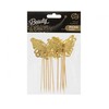 Dekoratyvinės lazdelės „Butterfly Gold“, 12 vnt.