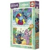 Dėlionė Educa – 2x100 Disney siuvinėjimo siūlių (80-19998)