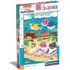 Dėlionė Clementoni Puzzle 2x20 dalys Super spalva Baby Shark