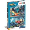 Clementoni Dėlionė 2x60 vnt. - HotWheels