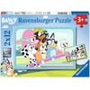Ravensburger Dėlionė 2x12 vnt. - Bluey
