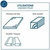 Akumuliatorinis diskinis pjūklas BC-HCS165-X 20V, korpusas, Scheppach