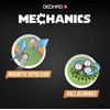 Geomag Magnetinis konstruktorius - Mechanika - Smagračiai (96 vnt.)