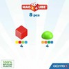 Geomag Magnetiniai kaladėlės - Piramidės (8 vnt.)