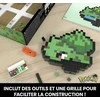 Mattel MEGA Pokémon Bulbasaur 15cm Pixel Art RETRO 374ele ZA6177