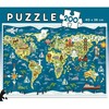 Educa Dėlionė WORLD MAP, SEAN SIMS, 6-8 metų, 200 dalių