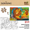 Dėlionė Vaikiška puzlė The Lion King Dvipusis 24 Dalys 70 x 1,5 x 50 cm (12 vnt.)