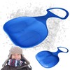 Plastikinės rogutės obuoliukas vaikams, 55 cm