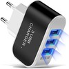Greito įkrovimo įkroviklis 5W, 3x USB, Quick Charge 3.0