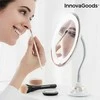 Didinamasis veidrodis su LED apšvietimu ir siurbtuku, sulankstomas stovas InnovaGoods