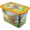 Dinozaurų laikymo dėžė, plastikinė, 7 l