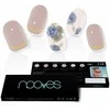 Nooves klijuojami nagai Elegant Floral Premium Luxe Metallic 20 vnt