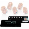 Nooves klijuojami nagai Peach Galettes Premium Luxe Metallic 20 vnt