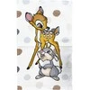 Disney Bambi Dotty Friends rankšluostis, veido rankšluostis, rankšluostis 30x50 cm