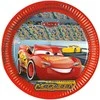 Globos Europe Bv PROCOS Popierinės lėkštės Cars 3, 23cm, 8 vnt (be plastiko)