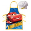 „Disney Cars Go“ vaikiška prijuostė, dviejų dalių, komplektas