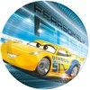 Disney Cars Pergalė Mano popierinės lėkštės 8 vnt. 20 cm FSC