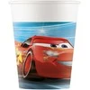 Disney Cars Pergalė Mano Popieriniai puodeliai 8 vnt. 200 ml FSC